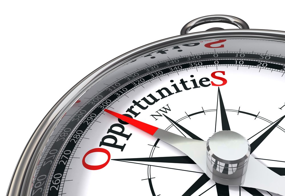 Opportunities concpept compass